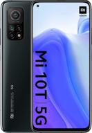 xiaomi mi 10t - смартфон с двумя sim-картами, цвет космический черный, 6гб озу + 128гб памяти, alexa hands-free. логотип