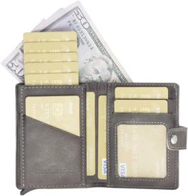 img 2 attached to Bouletta Minimalist Blocking Automatic Wallets – The Ultimate Men's Accessories for Secure Wallets, Card Cases & Money Organizers