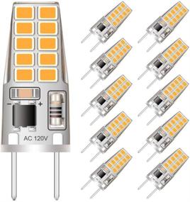 img 4 attached to 💡 Efficient and Dimmable Equivalent Halogen Bi Pin Bulb - 20W to 25W