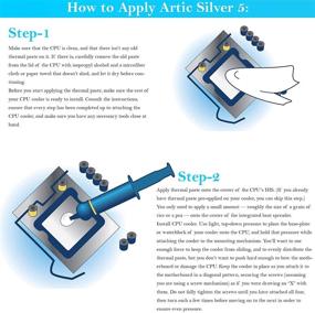 img 1 attached to 🧊 Nabob Deals - Arctic Silver 5 Thermal Compound: Enhanced Cooling Performance with High-Density Polysynthetic Silver - Bonus Cloth and Anti-Static Starter Kit