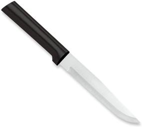 img 4 attached to 🔪 Короткий мясницкий нож Rada Cutlery: лезвие из премиальной нержавеющей стали и эргономичная черная рукоятка, произведено в США.