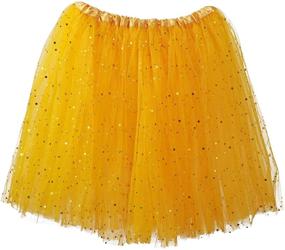 img 4 attached to 💃 My Lello Sparkle 3 Layer Ballerina Girls' Clothing: Skirts & Skorts that Dazzle