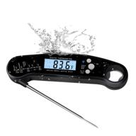 🔥 leap instant read meat thermometer with backlight and calibration: fast, waterproof thermometer for cooking, bbq, and outdoor grills logo