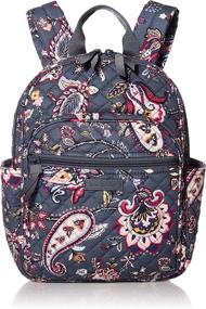 img 4 attached to 🎒 Vera Bradley Signature Felicity Backpack - Ideal Backpacks for Casual Daypack Use