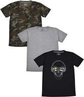 👕 jachs детская одежда: 3-пачка футболок с графикой - топы, футболки и рубашки логотип