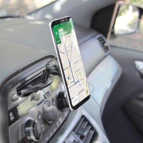 img 3 attached to 📱 Cellet Car Phone Mount Holder: CD Slot & Suction Holding Type for Apple iPhone, Samsung Galaxy Note, LG, Moto, Google Pixel Smartphones