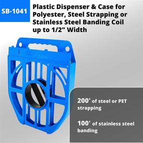 img 3 attached to IDL Packaging SB 1041 Plastic Carrier Strapping