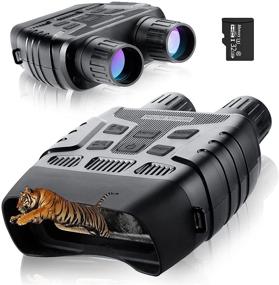 img 4 attached to 🔦 Premium FREE SOLDIER Night Vision Goggles Binoculars - Enhanced Digital Infrared Vision for Adults in Total Darkness with 32 GB Memory Card - Ideal for Hunting, Spy Operations, Military, Tactical and Security