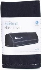 img 1 attached to Navy Silhouette Portrait Dust Cover: Stylish Protection for Your Device