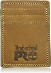 img 4 attached to Timberland PRO Leather Pocket Wallet – Men's Accessories for Wallets, Card Cases, and Money Organization
