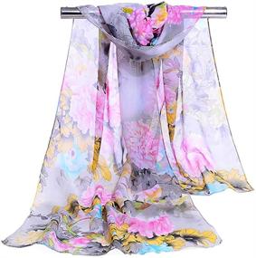 img 1 attached to Scarves Feeling Fashion Scarfs Lightweight Women's Accessories