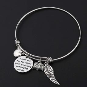 img 2 attached to Teacher Appreciation Gift: Thank You for Guiding Me to Soar - HOLLP Teacher Bracelet