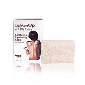 img 4 attached to LightenUp Milk Protein Exfoliating Soap