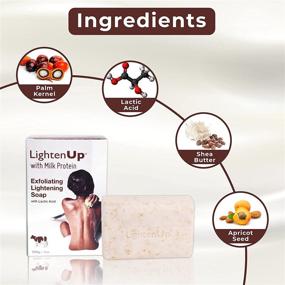 img 3 attached to LightenUp Milk Protein Exfoliating Soap