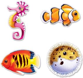 img 1 attached to Under Sea Fish Cutouts Pkg