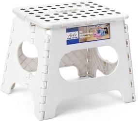 img 4 attached to Acko Stool 11 Lightweight Collapsible Stool White