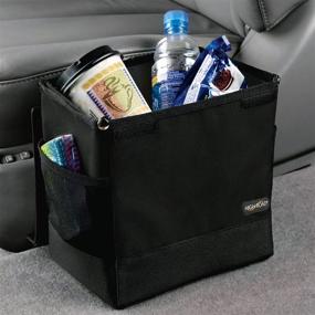 img 2 attached to 🚗 High Road Car Floor Litter Basket - Black: Convenient and Stylish Waste Management Solution for your Vehicle