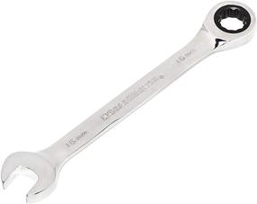 img 4 attached to GEARWRENCH 9116D Ratcheting Combination Wrench 16mm, 12 Point: Efficient & Versatile Tool for Professionals
