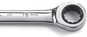 img 1 attached to GEARWRENCH 9116D Ratcheting Combination Wrench 16mm, 12 Point: Efficient & Versatile Tool for Professionals