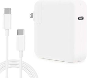 img 4 attached to 🔌 YIESERRA 61W USB C Charger Power Adapter for MacBook Pro 13, 15 inch, New MacBook Air 13 inch 2020/2019/2018, MacBook 12 inch, Thunderbolt 3 Mac Charger Power Supply, Type C