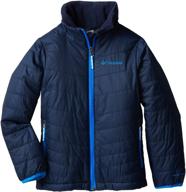 🧥 mighty lite jacket for boys by columbia sportswear logo