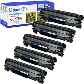 img 4 attached to 🖨️ SuperInk 5 Pack High Yield Compatible Toner Cartridge Replacement for HP CE278A 78A Black for Laserjet P1560 P1566 P1606 P1606n P1606dn M1536dnf Printer