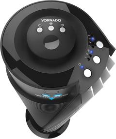 img 3 attached to 🌀 Powerful Vornado 143 Whole Room Air Circulator Tower Fan, 29" Black - Timer & Remote Control Included!