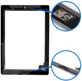 img 1 attached to 📱 MMOBIEL iPad 2 Digitizer Replacement Kit - Black 9.7 Inch Touchscreen Front Display Assembly with Tools Included