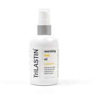 🌿 trilastin nourishing body oil - scar and stretch mark removal (3.4oz / 100ml) - safe for pregnancy and postpartum - all-natural, paraben-free, hypoallergenic skincare must-have logo