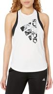 👚 stylish and functional: adidas women's tank top for unmatched comfort логотип