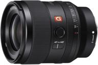📷 sony fe 35mm f1.4 gm lens: full-frame large-aperture wide angle g master lens for enhanced photography logo