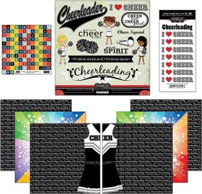img 2 attached to 📣 Go Big with the Scrapbook Customs Cheerleading Themed Paper and Stickers Kit: Unleash Your Inner Cheerleader!