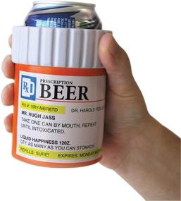 img 3 attached to 💊 BigMouth Inc Prescription Pill Bottle Drink Kooler: Keep Drinks Cold with this Novelty Foam Drink Holder - Perfect Funny Gag Gift!