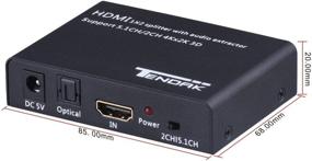 img 2 attached to 🔌 Tendak Splitter Extractor Distributor Projector: Effortlessly Power and Connect Multiple Displays