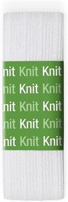 img 2 attached to 👕 Dritz 9326W Sport Knit Elastic: White, 1-1/4-Inch by 1-Yard - Superior Quality for Every Sportswear Project
