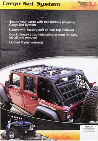 img 2 attached to Rugged Ridge 13552.71 Грузовая сетка: черная для 07-18 Jeep Wrangler Unlimited JKU, 4 двери - Купить сейчас!