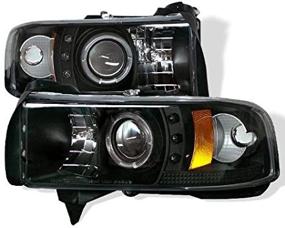 img 4 attached to Spyder Auto Halogen Projector Headlight Lights & Lighting Accessories