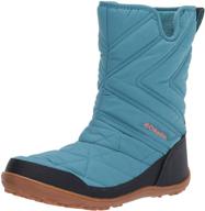 🥾 high-performance columbia unisex-child minx slip iii hiking boot: superior quality and comfort logo