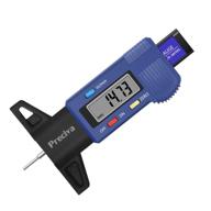 accurate and convenient tire tread depth gauge tool by preciva, lcd display, inch and mm conversion (0-0.98 inches) logo