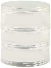 img 1 attached to 📦 Forever in Time Storage Screw-Stack Canisters, Pack of 3, 2.75" x 1