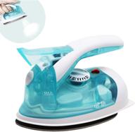 🌟 iimii mini travel steam iron - dual voltage 560w power, rapid heating, powerful steam burst, non-stick soleplate, compact design - top travel quilting sewing iron logo