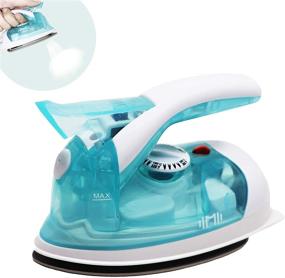 img 4 attached to 🌟 IIMII Mini Travel Steam Iron - Dual Voltage 560W Power, Rapid Heating, Powerful Steam Burst, Non-Stick Soleplate, Compact Design - Top Travel Quilting Sewing Iron