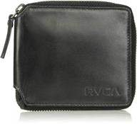 мужской кошелек rvca around black логотип