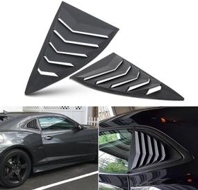 img 4 attached to Quarter Window Louvers Chevrolet 2010 2015
