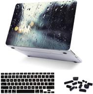 ciaoye case compatible with macbook pro 13 inch a1989 a1708 a1706 a2159 hard plastic protective case keyboard cover dustproof plug for pro 13 inch w/or w/out touch bar 2016-2019 logo