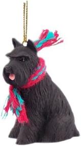 img 3 attached to Schnauzer Miniature Dog Ornament Conversation