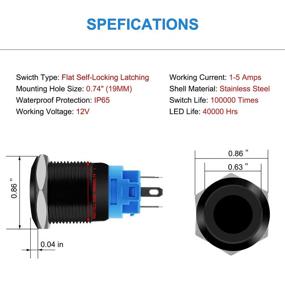 img 3 attached to 🛴 Waterproof Latching Self-Locking Industrial Electrical Scooter by Ankey