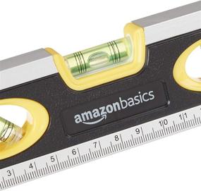 img 1 attached to 📏 Магнитный торпедный уровень-линейка от AmazonBasics