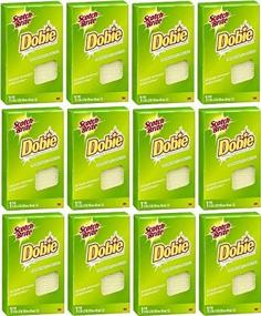 img 1 attached to 🧽 Scotch-Brite Cleaning Pads Dobie (12-Pack) - Optimize Your Search!