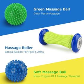 img 3 attached to Plantar Fasciitis Ball Foot Massager Recovery